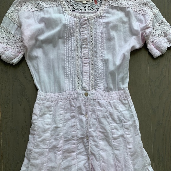 LoveShackFancy Pink tye dye long dress - Picture 7 of 10